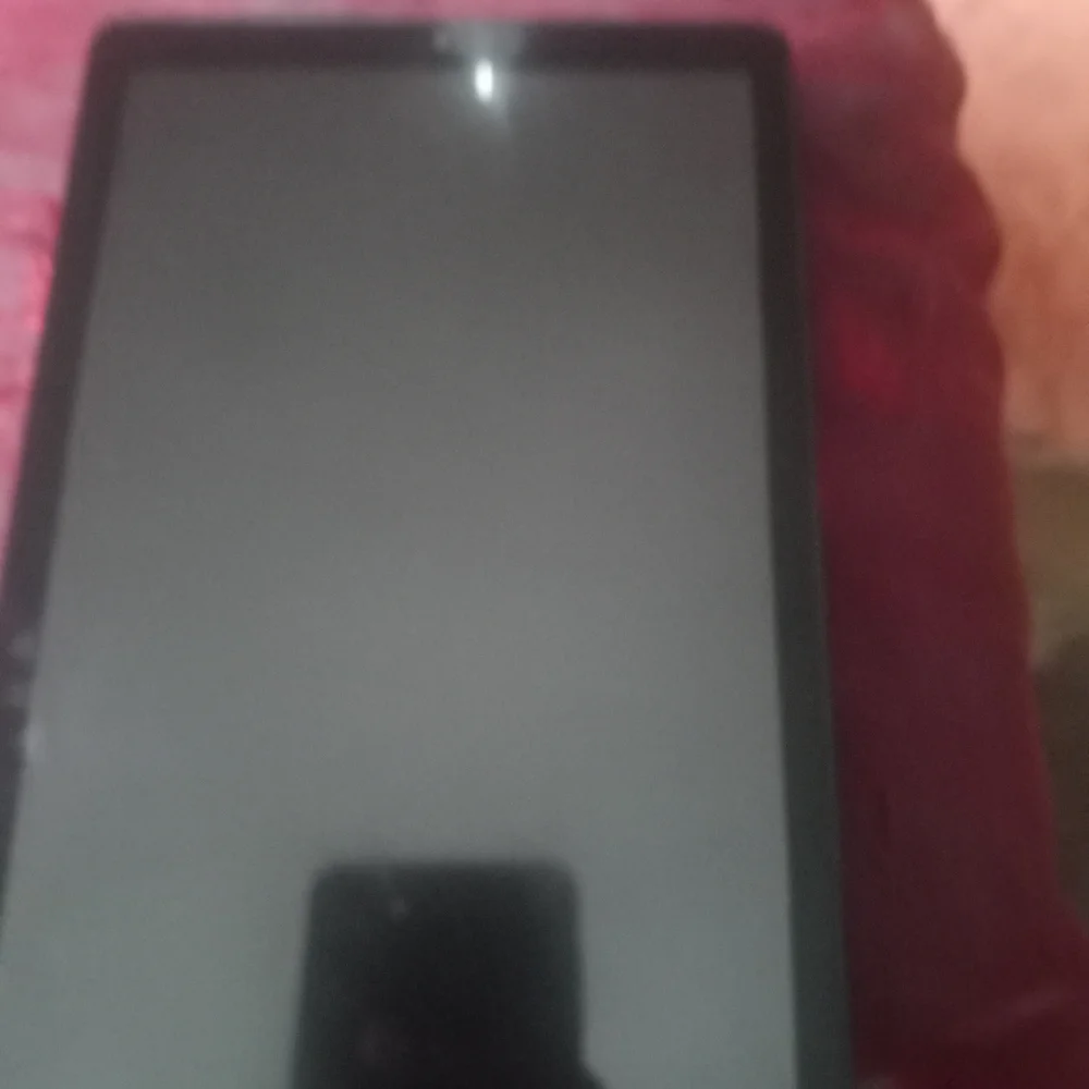 TLC Black Tablet with Vibrant Display
